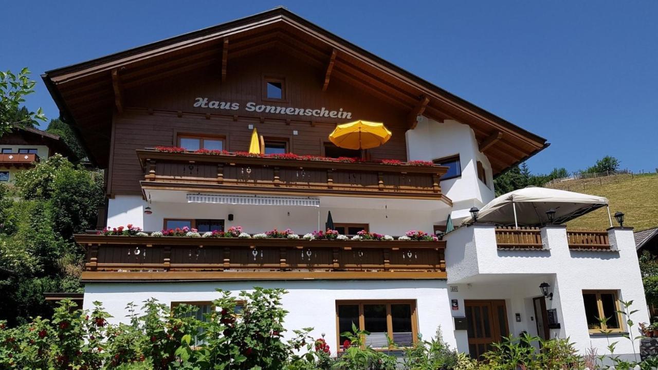 Apartamento Haus Sonnenschein Saalbach-Hinterglemm Exterior foto