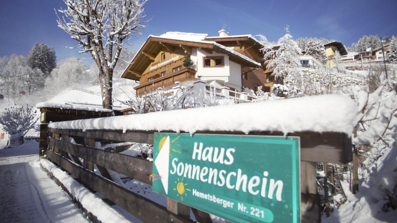 Apartamento Haus Sonnenschein Saalbach-Hinterglemm Exterior foto